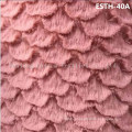 PV Plush/ Polyboa / Tricot Velboa / Warp Knit Boa Esth-62A